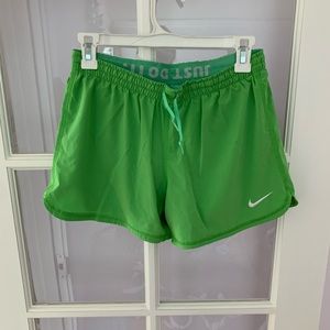 Nike track shorts